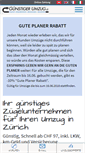 Mobile Screenshot of guenstigerumzug.ch